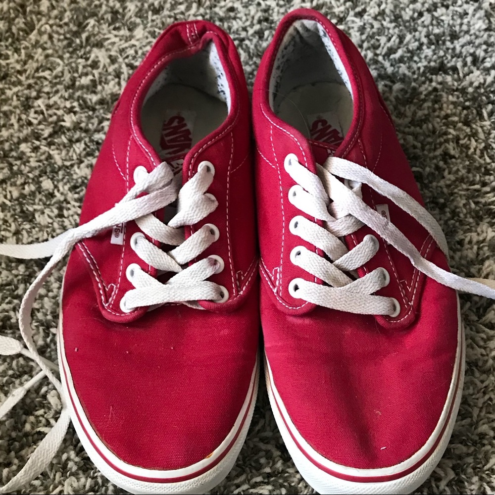 Red Vans